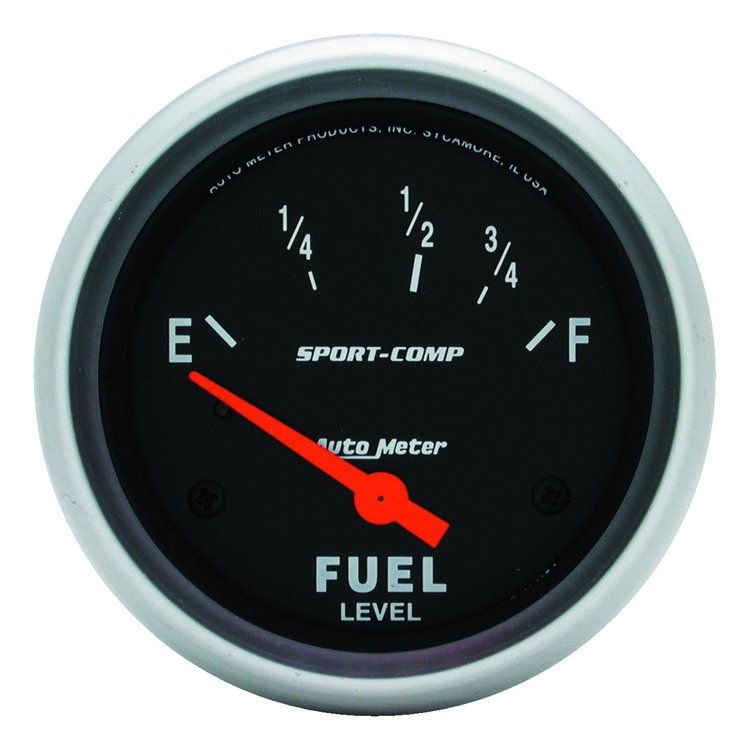 Sport-Comp Fuel Level Gauge 2-5/8" Electrical