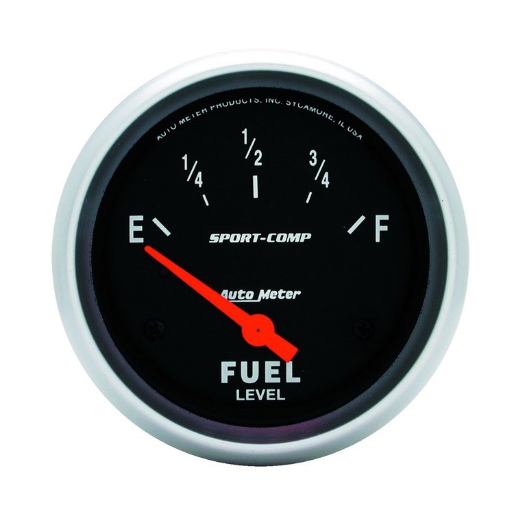 Sport-Comp Fuel Level Gauge 2-5/8" Electrical
