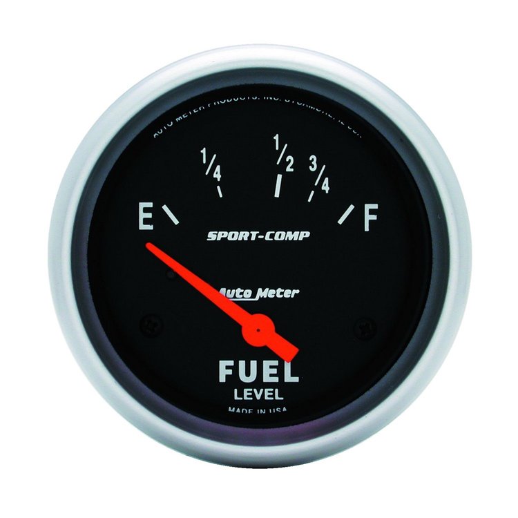 Sport-Comp Fuel Level Gauge 2-5/8" Electrical
