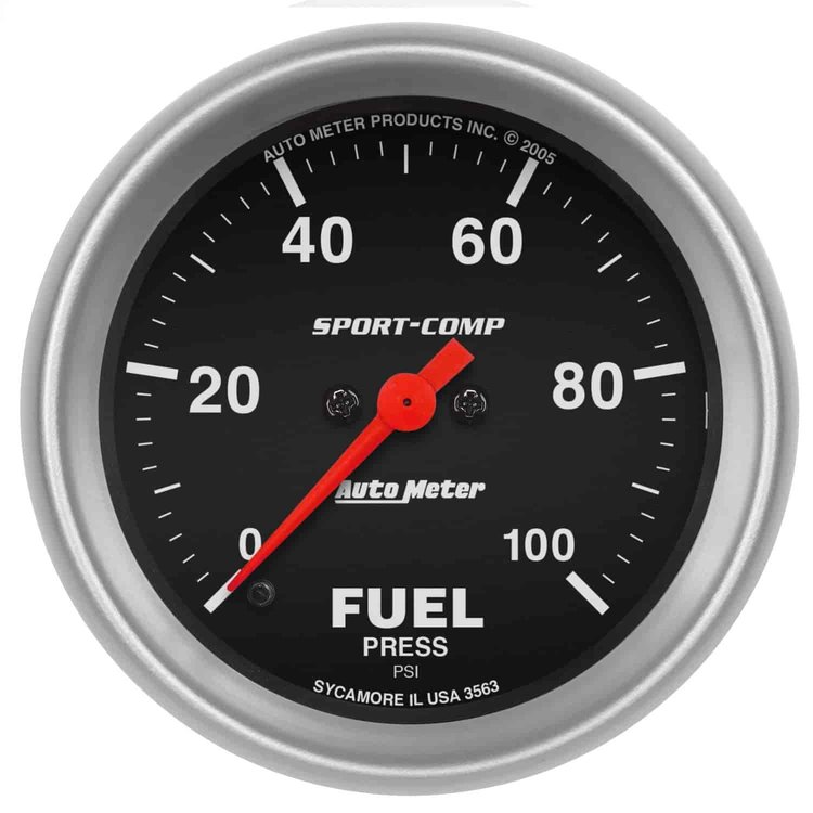 Sport-Comp Fuel Pressure Gauge 2-5/8" Electrical
