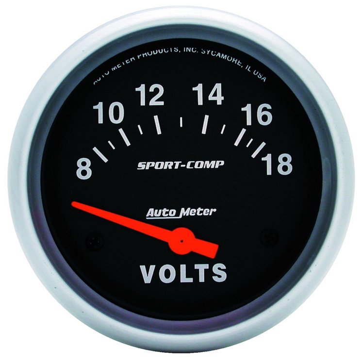Sport-Comp Voltmeter 2-5/8" Electrical