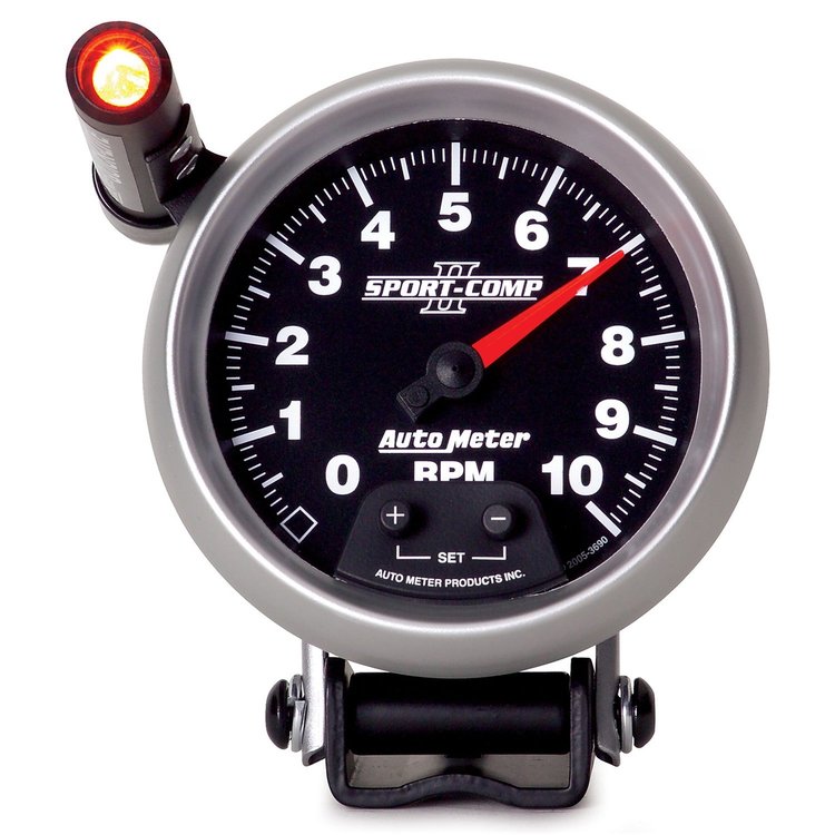 Sport-Comp II Mini-Monster Tachometer 3-3/4" Electrical (Full Sweep)