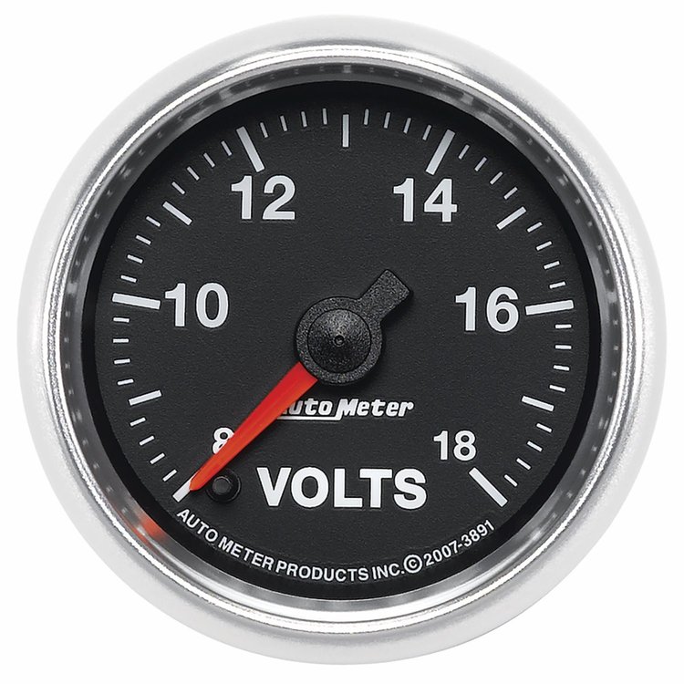 GS Series Voltmeter 2-1/16", Electrical (Full Sweep)