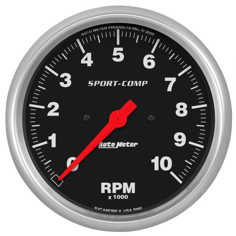 Sport-Comp In-Dash Tachometer 5" Electrical