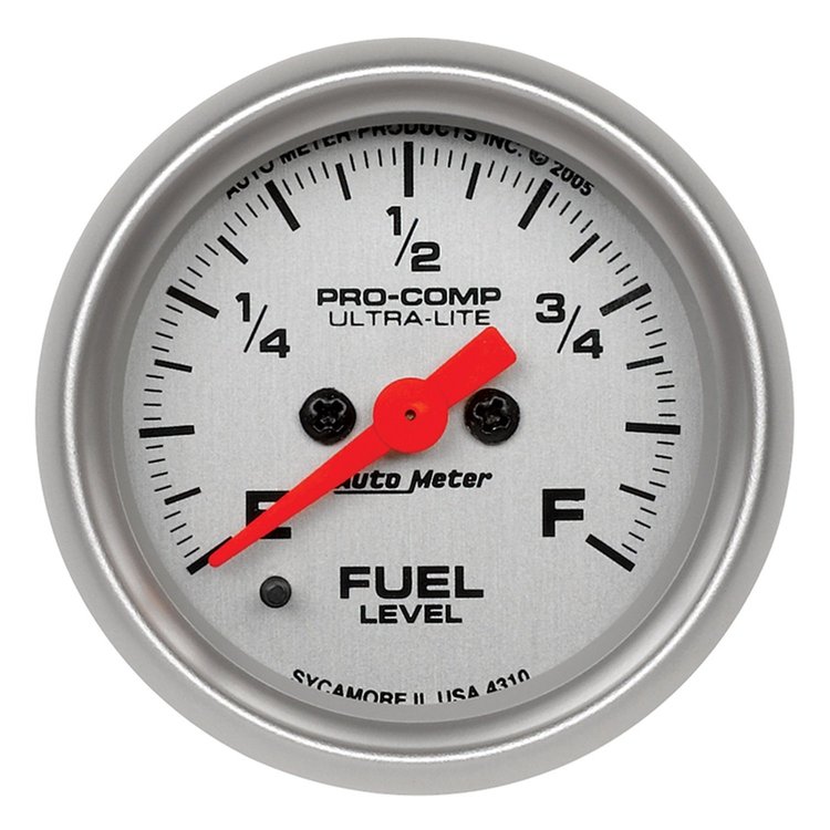Ultra-Lite Fuel Level Gauge 2-1/16" electrical