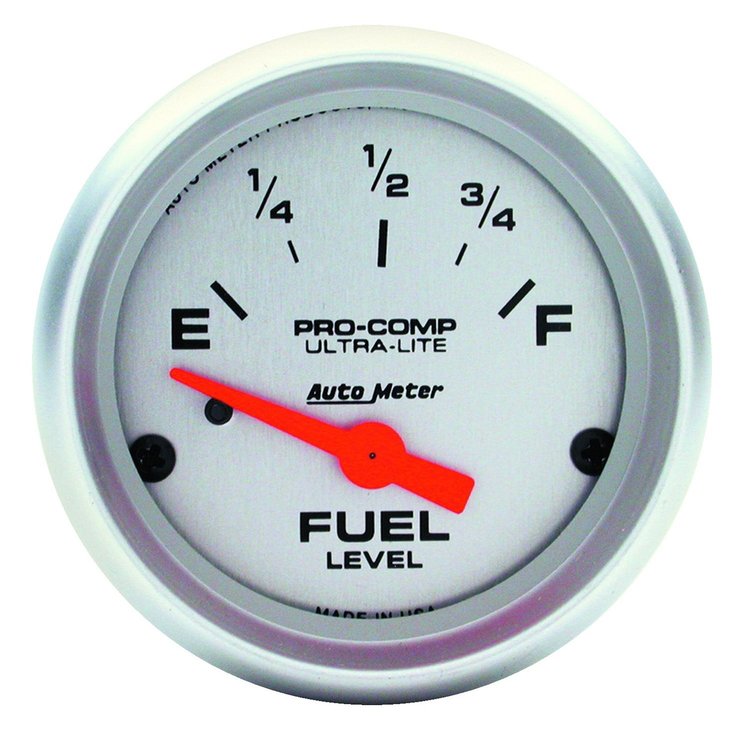 Ultra-Lite Fuel Level Gauge 2-1/16" electrical