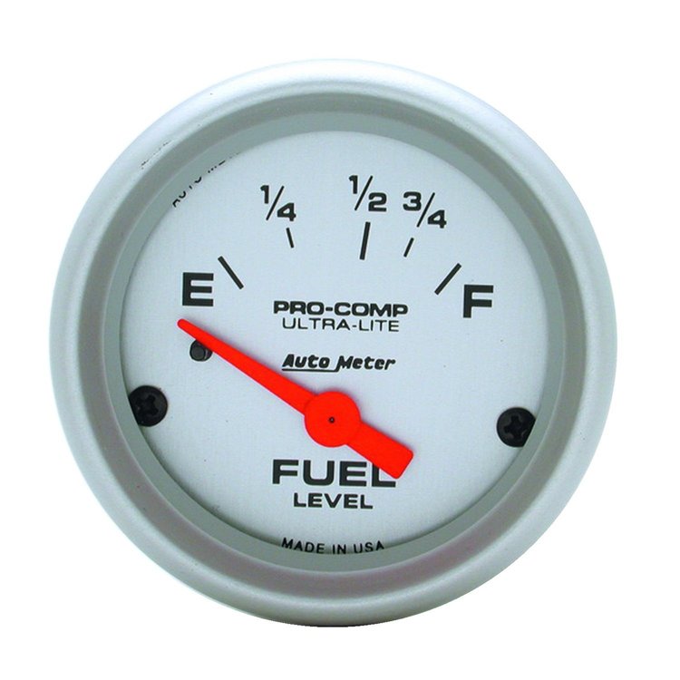 Ultra-Lite Fuel Level Gauge 2-1/16" electrical