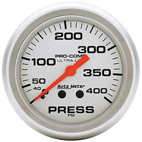 Ultra-Lite Universal Pressure Gauge 2-5/8" mechanical