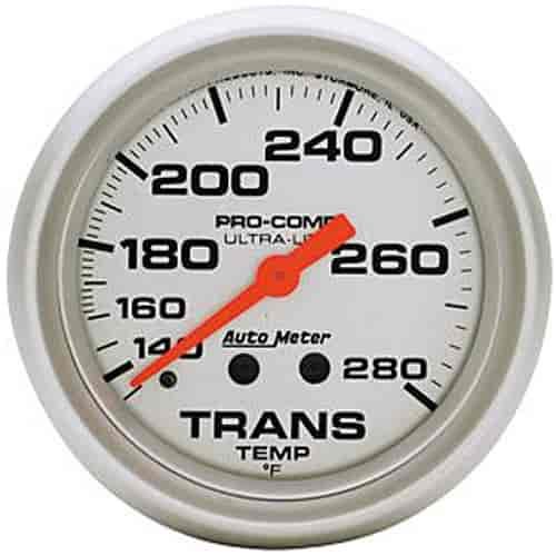 Ultra-Lite Transmission Temperature Gauge 2-5/8" mechanical