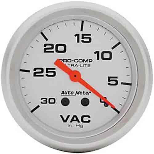 Ultra-Lite Vacuum Gauge 2-5/8" mechanical