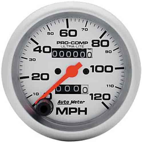 Ultra-Lite In-Dash Speedometer 3-3/8" mechanical