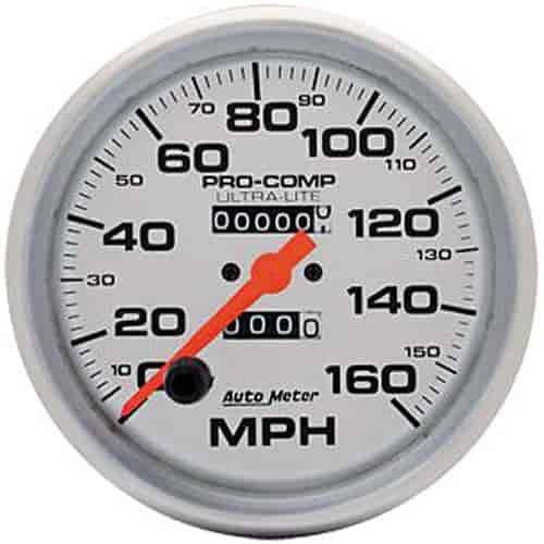 Ultra-Lite In-Dash Speedometer 5" mechanical