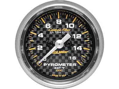 Carbon Fiber Pyrometer 2-1/16" electrical