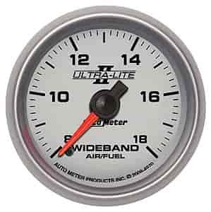 Ultra-Lite II Analog Wideband Gauge 2-1/6" full sweep electrical