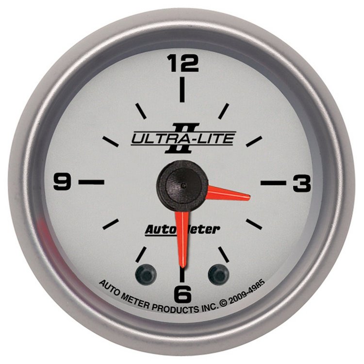 Ultra-Lite II Clock 2-1/16" full sweep electrical