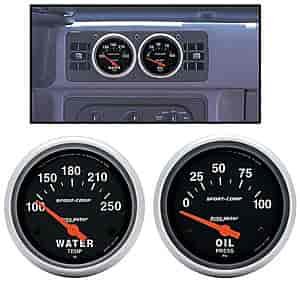 Dual Gauge Cage Kit 1987-93 Ford Mustang
