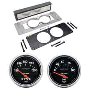 Dual Gauge Cage Kit 1987-93 Ford Mustang
