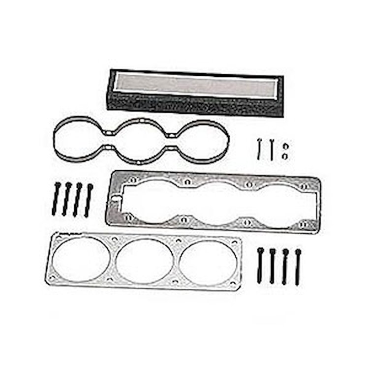 Triple Ultra-Lite Gauge Cage 1987-93 Ford Mustang