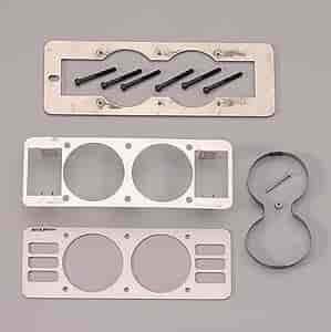 Dual Ultra-Lite Gauge Cage 1987-93 Ford Mustang