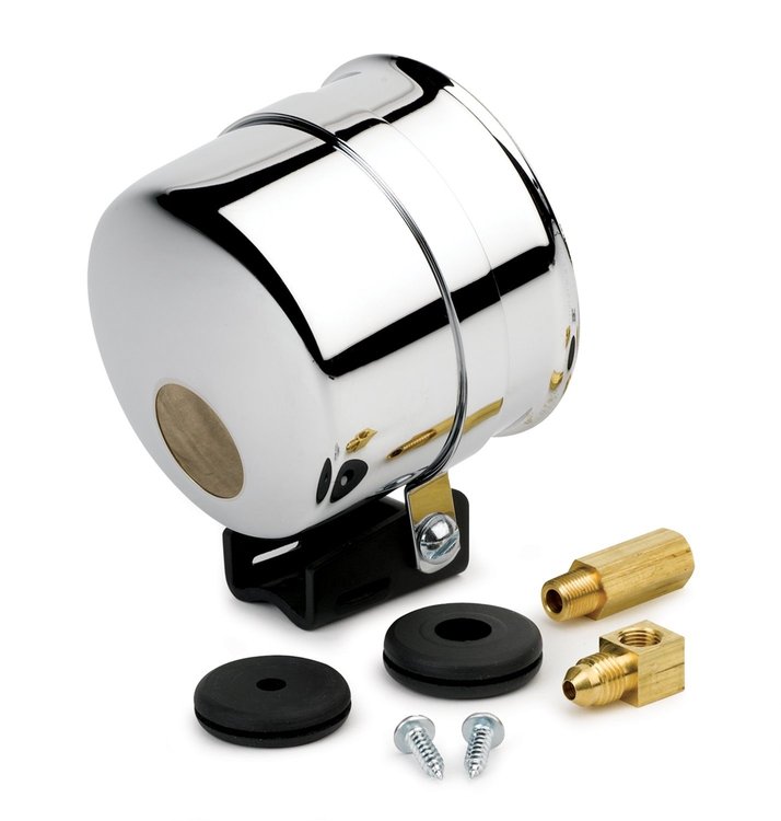 Pro-Comp 3-3/8" Gauge Mounting Cup Chrome Steel