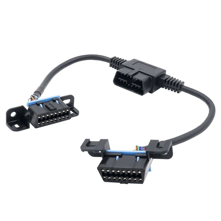 OBD-II Signal Splitter Harness with Two Remote Mount Connections [10 in.]