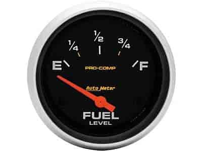 Pro-Comp Fuel Level Gauge 2-5/8" electrical