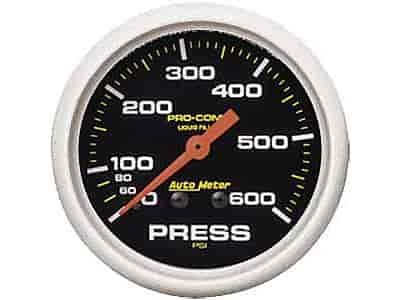 Pro-Comp Universal Pressure Gauge 2-5/8" liquid-filled mechanical