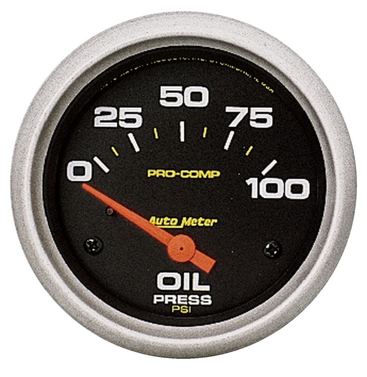 Pro-Comp Oil Pressure Gauge 2-5/8" electrical