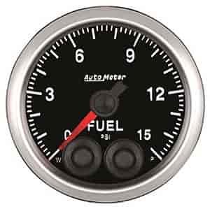 Competition Fuel Pressure Gauge 0-15 psi