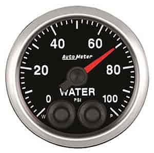 Competition Water Pressure Gauge 0-100 psi