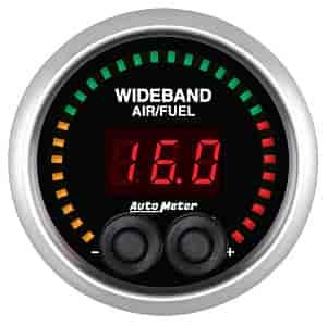 Competition Wideband Air-Fuel Ratio Gauge Lean to Rich