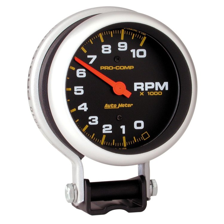 Pro-Comp Pedestal-Mount Tachometer 3-3/4" electrical