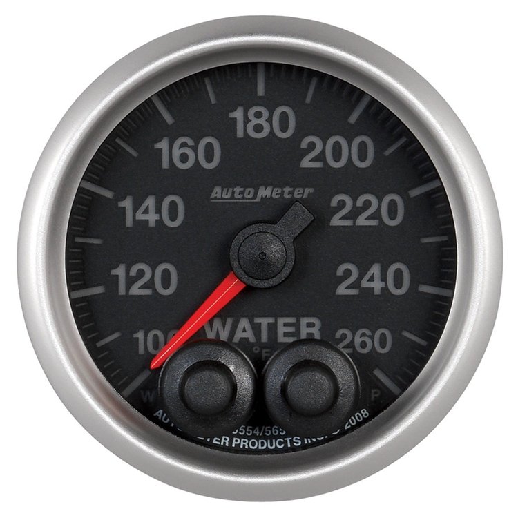Elite Series Water Temperature Gauge 100-260°F