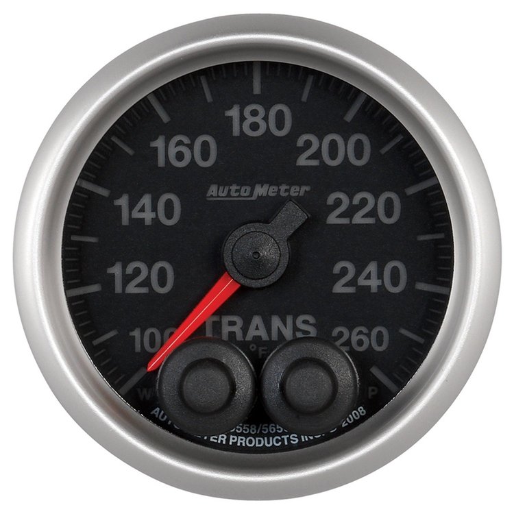 Elite Series Transmission Temperature Gauge 100-260°