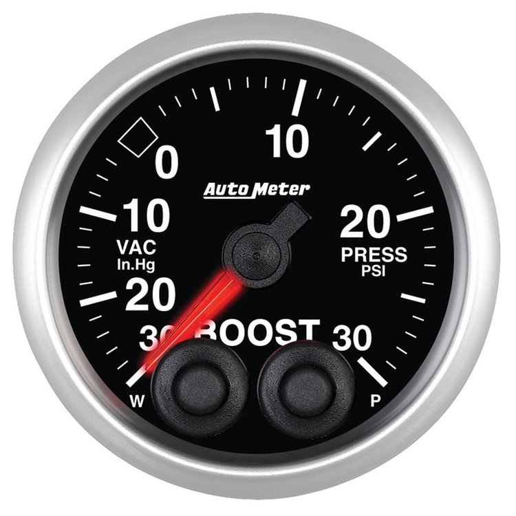 Elite Series Vacuum/Boost Gauge 30" HG/30 PSI