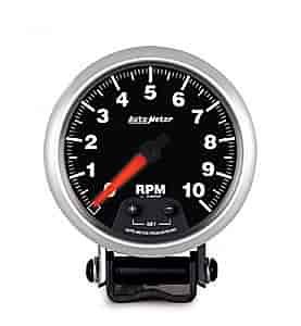 Elite Series 3-3/4" Pedestal Mount Tachometer 0-10K RPM