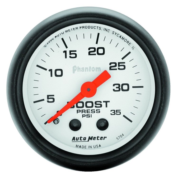 Phantom Boost Gauge 2-1/16" mechanical