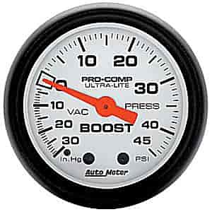 Phantom Vacuum/Boost Gauge 2-1/16" mechanical
