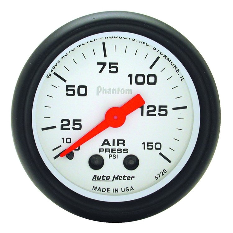 Phantom Air Pressure Gauge 2-1/16" mechanical