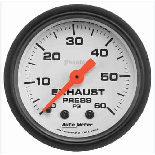 Phantom Exhaust (Drive) Pressure Gauge 2-1/16" Mechanical