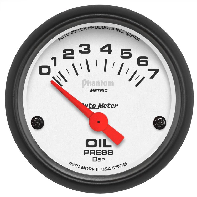 Phantom Oil Pressure Gauge 2-1/16" electrical