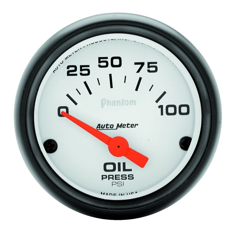 Phantom Oil Pressure Gauge 2-1/16" electrical
