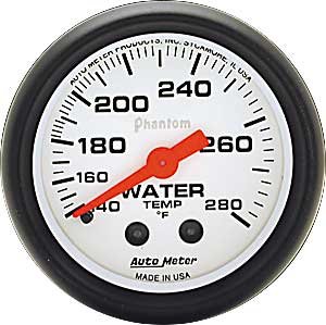 Phantom Water Temperature Gauge 2-1/16" mechanical