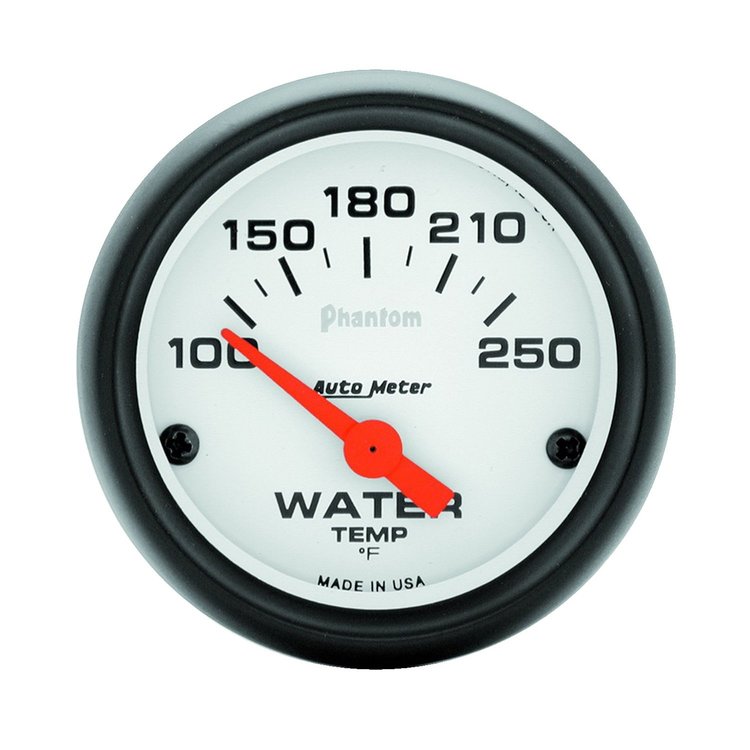 Phantom Water Temperature Gauge 2-1/16" electrical
