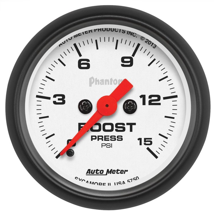 Phantom Boost Pressure Gauge 2-1/16" Electrical