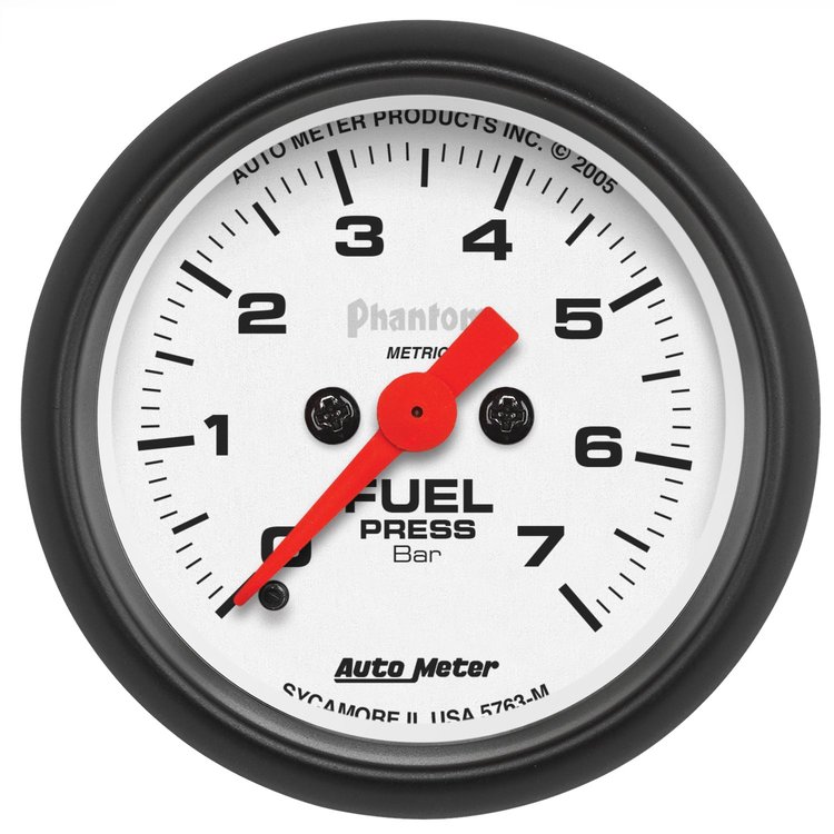 Phantom Fuel Pressure Gauge 2-1/16" electrical