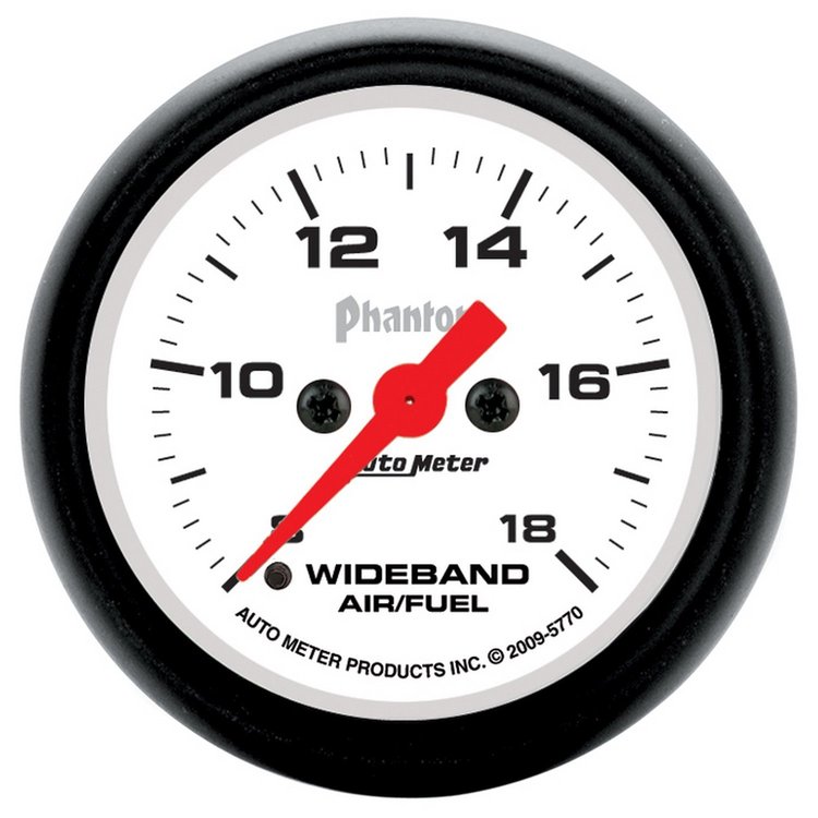 Phantom Analog Wideband Air/Fuel Gauge 2-1/16" electrical
