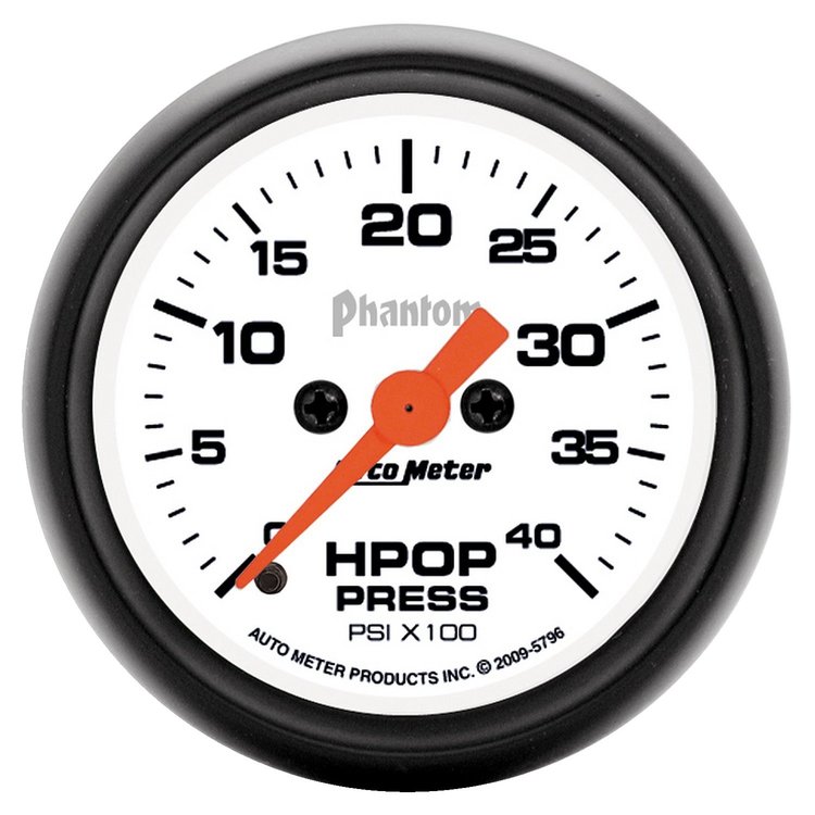 Phantom HPOP Pressure Gauge 2-1/16" electrical