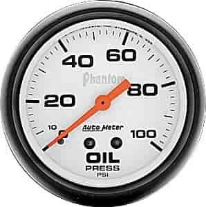 Phantom Oil Pressure Gauge 2-5/8" mechanical