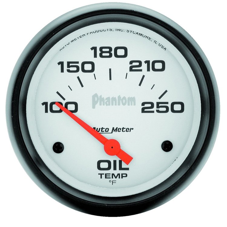 Phantom Oil Temperature Gauge 2-5/8" electrical